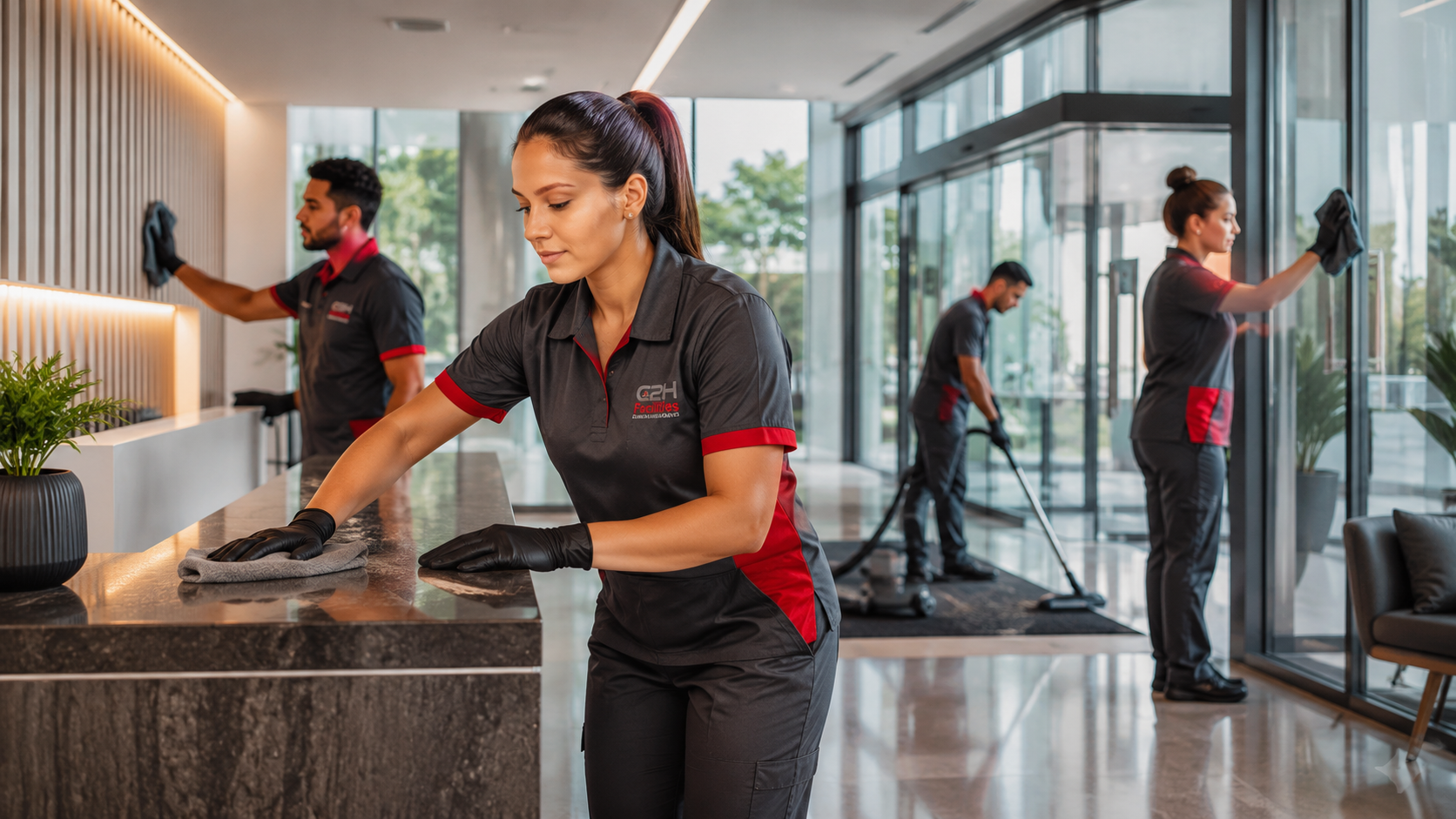 Como manter o padrão de limpeza em ambientes corporativos